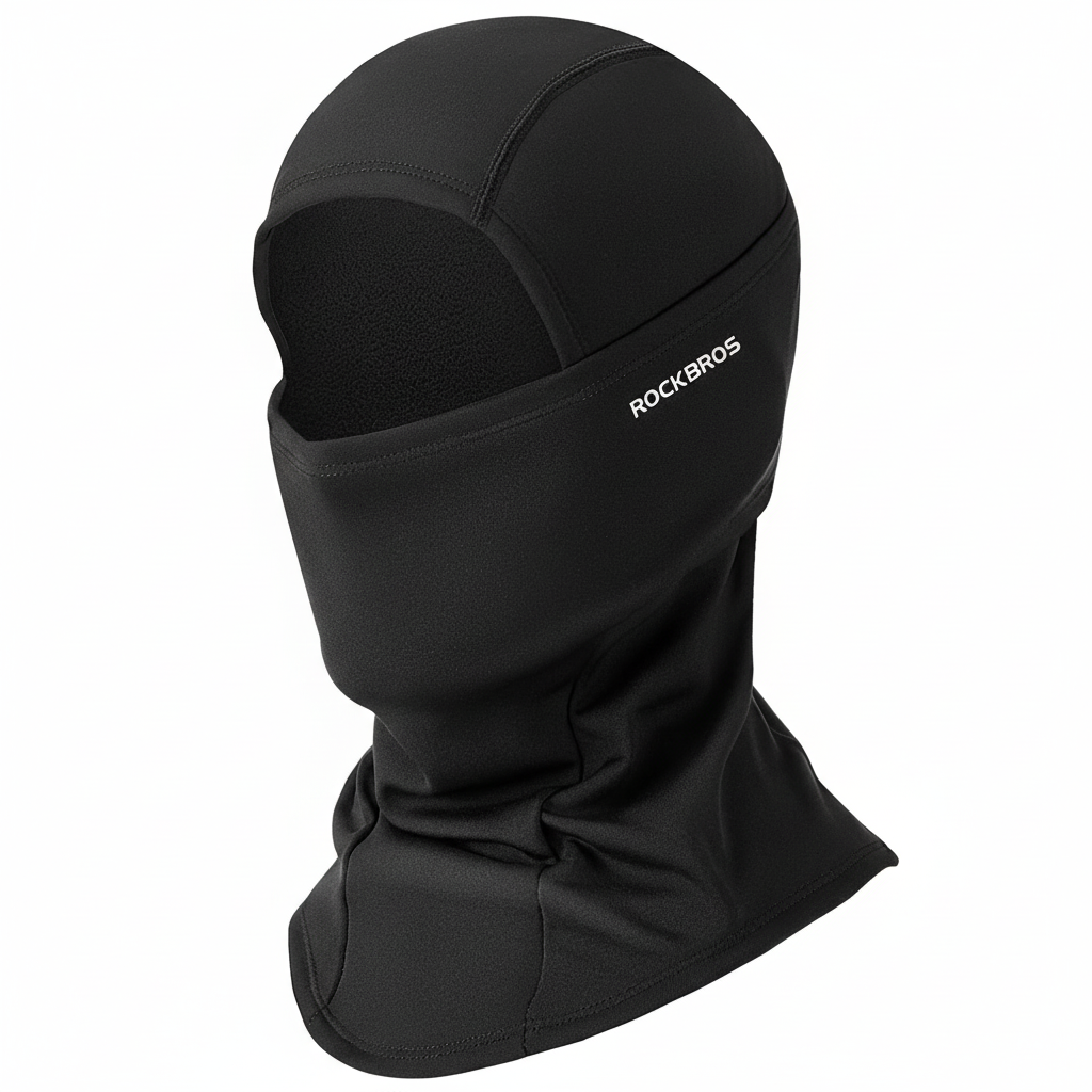 ROCKBROS Cagoule Moto Polaire Balaclava Hiver Tour de Cou Homme Femme Coupe-Vent Respirant Thermique Motif/Filtre Masque pour Vélo Ski Running Snowboard Chaud sous Casque 9 Couleurs
